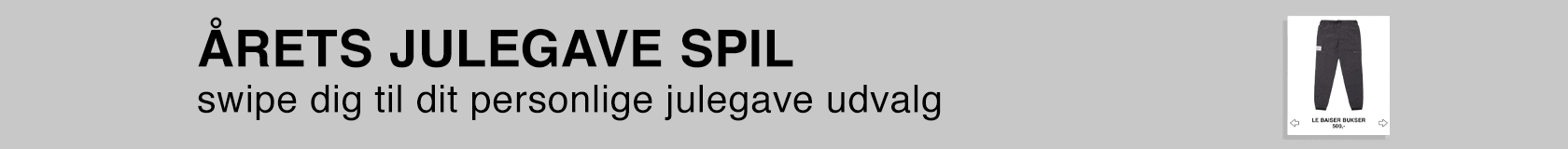 Årets julegavespil