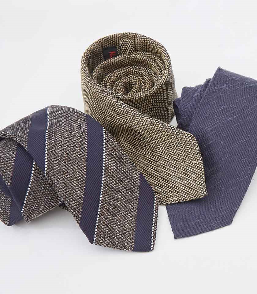 FF 5-2443CH Ties NAVY/ORANGE from Nick Bronson 68 EUR