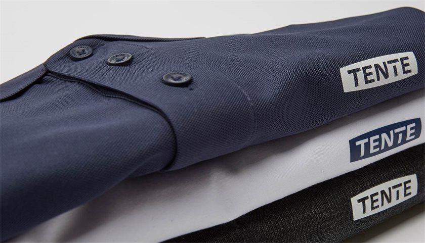 logo, embroidery and printed clothing