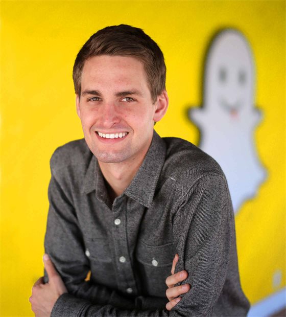 Evan Spiegel snapchat