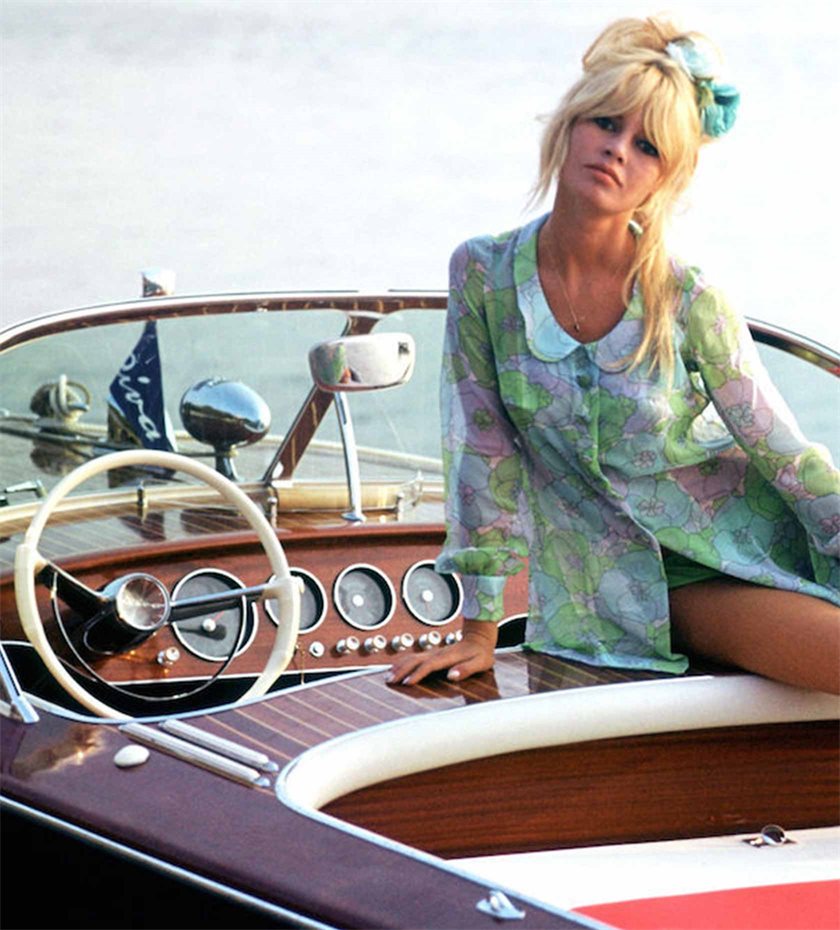 Riva yacht Brigitte Bardot