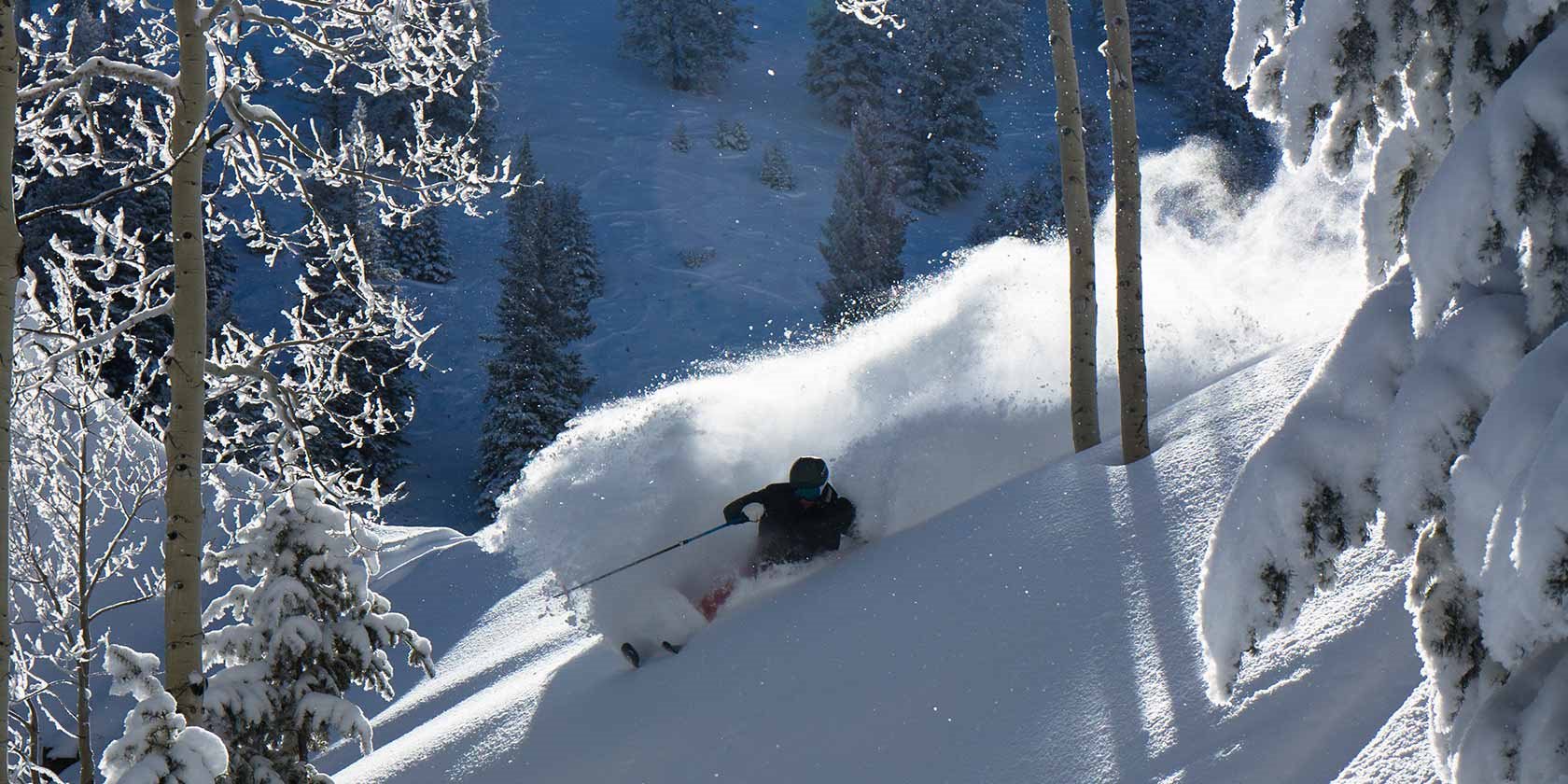 Alpine skiing Rocky Mountains