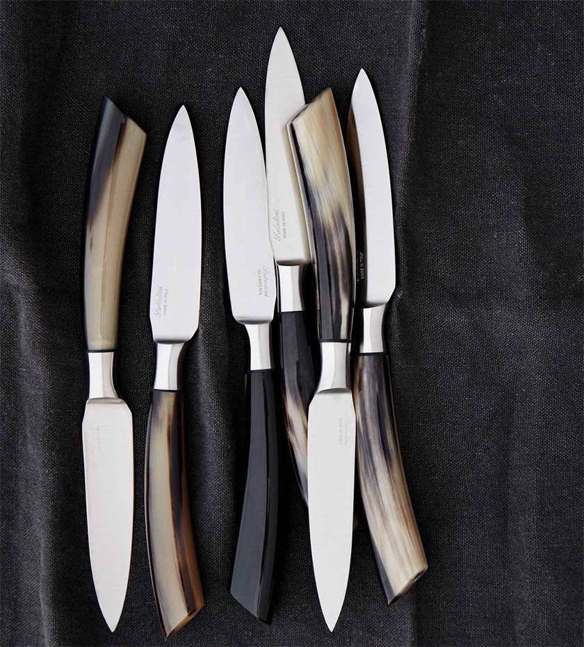 COPENHAGEN steak knives in stainless steel