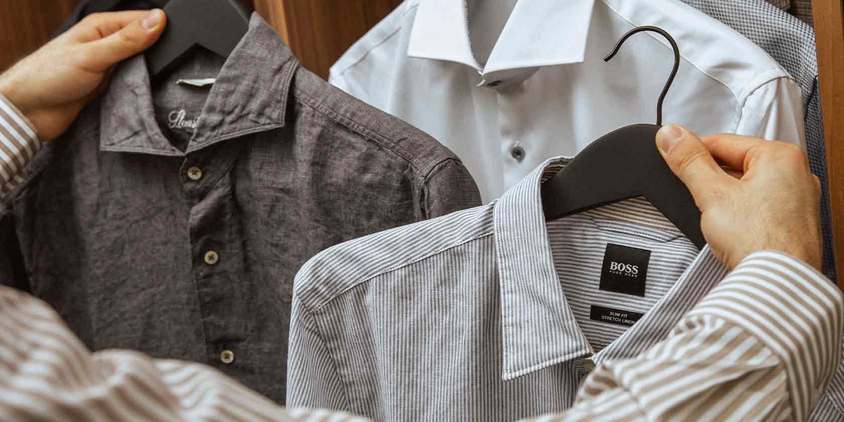 Abe Ved navn Dempsey Stilguide om skjorter: Hvordan vælger du den rigtige skjorte | KAUFMANN