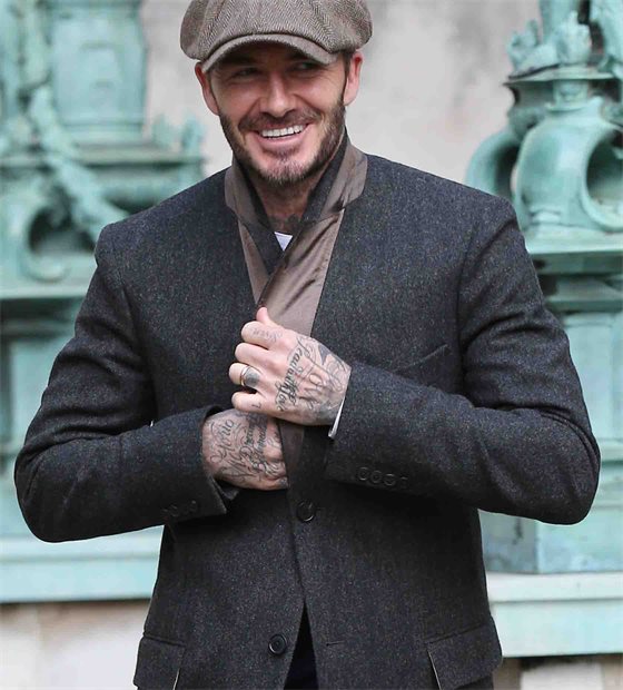 David Beckham - a modern style icon