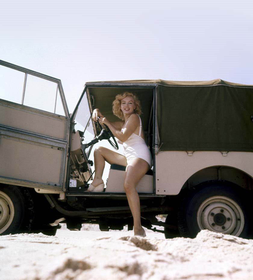 Heritage Cars - Marilyn Monroe & Land Rover