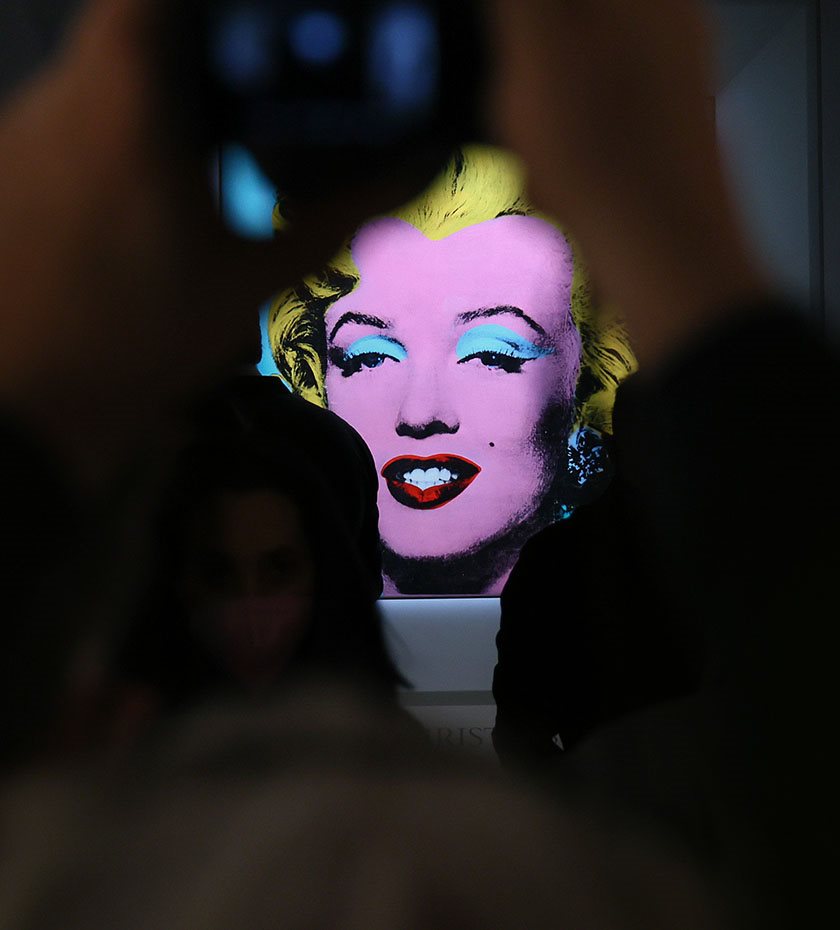 Dyreste maleri, Marilyn Monroe af Andy Warhol