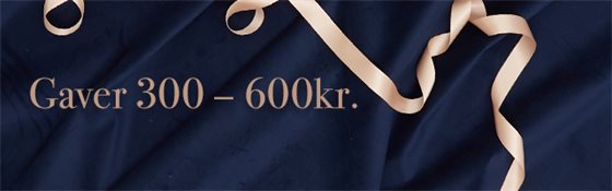 Gaver fra 300 - 600,-