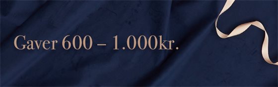 Gaver fra 600-1000 kr