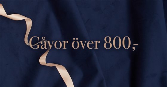 Gåvor över 800,-