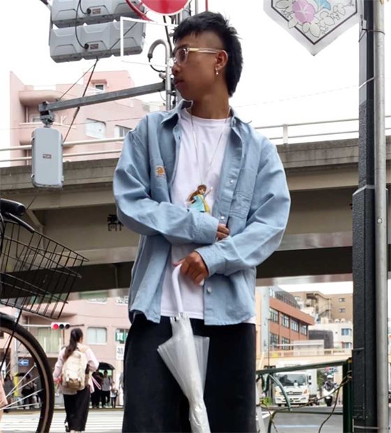 Brandon outfit tokyo edition